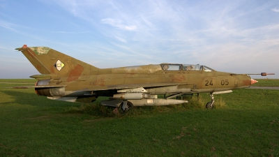 Photo ID 38703 by Günther Feniuk. Germany Air Force Mikoyan Gurevich MiG 21US, 24 05