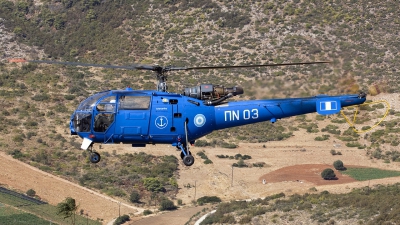 Photo ID 38638 by Chris Lofting. Greece Navy Aerospatiale SA 319B Alouette III, PN03