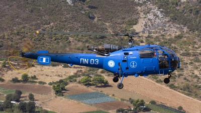 Photo ID 38637 by Chris Lofting. Greece Navy Aerospatiale SA 319B Alouette III, PN03
