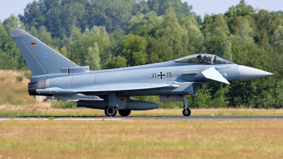 Photo ID 38667 by Rainer Mueller. Germany Air Force Eurofighter EF 2000 Typhoon S, 31 15