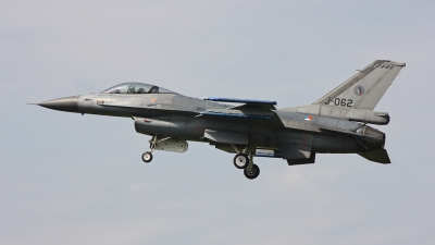 Photo ID 38901 by Jimmy van Drunen. Netherlands Air Force General Dynamics F 16AM Fighting Falcon, J 062
