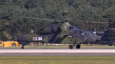 Photo ID 39202 by Günther Feniuk. Germany Army Eurocopter EC 665 Tiger UHT, 98 17