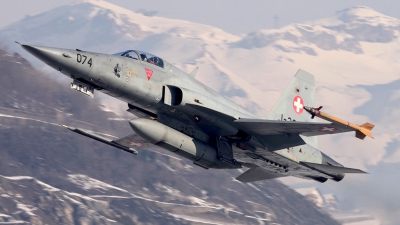 Photo ID 39139 by Paul Cameron. Switzerland Air Force Northrop F 5E Tiger II, J 3074