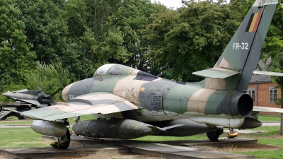 Photo ID 39507 by Walter Van Bel. Belgium Air Force Republic RF 84F Thunderflash, FR32