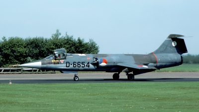 Photo ID 39409 by Joop de Groot. Netherlands Air Force Lockheed F 104G Starfighter, D 6654