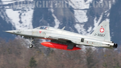 Photo ID 483 by James Shelbourn. Switzerland Air Force Northrop F 5E Tiger II, J 3067