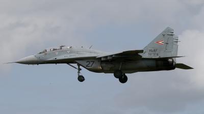 Photo ID 39610 by Bert van Wijk. Hungary Air Force Mikoyan Gurevich MiG 29UB 9 51, 27