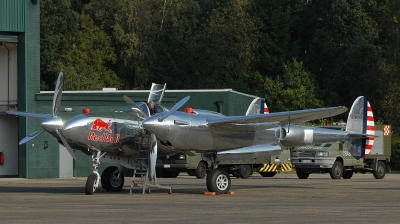 Photo ID 40054 by Alex Staruszkiewicz. Private Red Bull Lockheed P 38L Lightning, N25Y