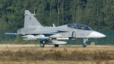 Photo ID 40460 by Joop de Groot. Czech Republic Air Force Saab JAS 39D Gripen, 9819