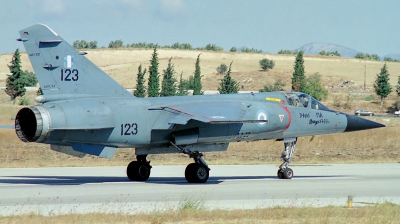 Photo ID 40697 by Arie van Groen. Greece Air Force Dassault Mirage F1CG, 123
