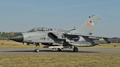 Photo ID 40702 by Lieuwe Hofstra. Germany Air Force Panavia Tornado IDS, 45 38