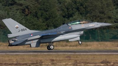 Photo ID 40771 by Rainer Mueller. Netherlands Air Force General Dynamics F 16BM Fighting Falcon, J 884