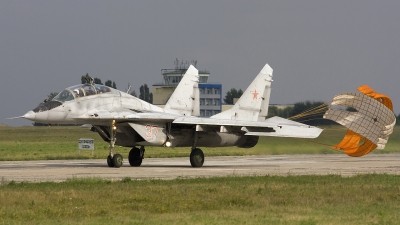 Photo ID 41150 by Chris Lofting. Russia Air Force Mikoyan Gurevich MiG 29UB 9 51, 37 RED