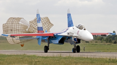 Photo ID 41153 by Chris Lofting. Russia Air Force Sukhoi Su 27, 11 RED