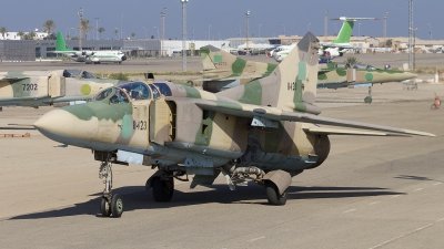Photo ID 41429 by Chris Lofting. Libya Air Force Mikoyan Gurevich MiG 23UB, 8423