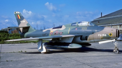 Photo ID 41586 by Eric Tammer. Belgium Air Force Republic F 84F Thunderstreak, FU 156