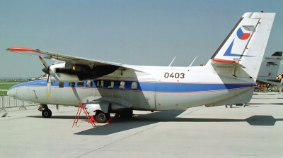 Photo ID 41781 by Arie van Groen. Czech Republic Air Force LET L 410AM, 0403