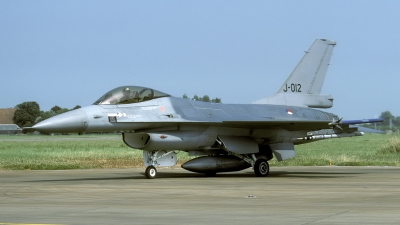 Photo ID 41710 by Joop de Groot. Netherlands Air Force General Dynamics F 16A Fighting Falcon, J 012