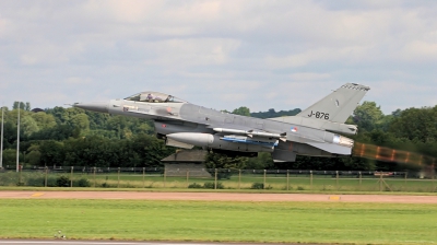 Photo ID 5153 by Tim Felce. Netherlands Air Force General Dynamics F 16AM Fighting Falcon, J 876