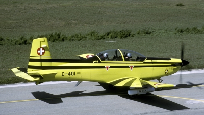 Photo ID 41864 by Joop de Groot. Switzerland Air Force Pilatus PC 9, C 401