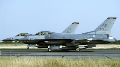 Photo ID 41880 by Joop de Groot. USA Air Force General Dynamics F 16C Fighting Falcon, 90 0813