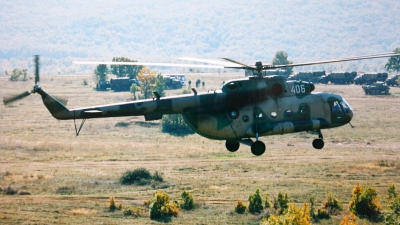 Photo ID 42090 by Alexander Mladenov. Bulgaria Air Force Mil Mi 17, 406