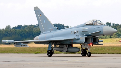 Photo ID 42217 by Rainer Mueller. Germany Air Force Eurofighter EF 2000 Typhoon S, 31 16