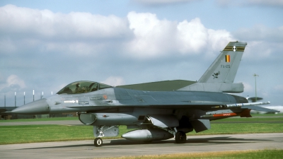 Photo ID 42422 by Joop de Groot. Belgium Air Force General Dynamics F 16A Fighting Falcon, FA 125