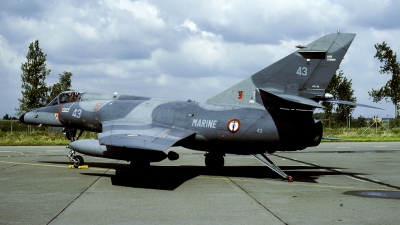 Photo ID 42477 by Joop de Groot. France Navy Dassault Super Etendard, 43