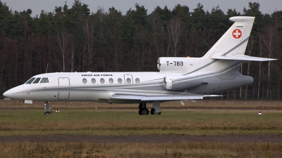 Photo ID 42669 by Günther Feniuk. Switzerland Air Force Dassault Falcon 50, T 783