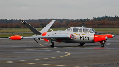 Photo ID 42827 by Eric Tammer. Belgium Air Force Fouga CM 170R Magister, MT51