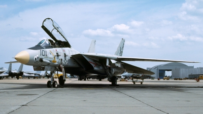 Photo ID 43078 by David F. Brown. USA Navy Grumman F 14A Tomcat, 161134