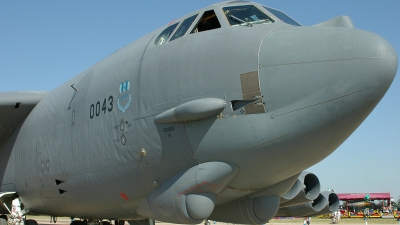 Photo ID 43251 by Michael Baldock. USA Air Force Boeing B 52H Stratofortress, 60 0043