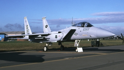 Photo ID 43484 by Tom Gibbons. USA Air Force McDonnell Douglas F 15C Eagle, 80 0035