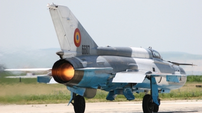 Photo ID 5400 by Paul J. Gross - Aviationreport. Romania Air Force Mikoyan Gurevich MiG 21MF 75 Lancer C, 6607