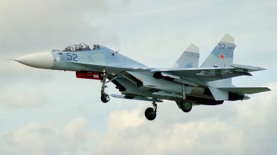 Photo ID 43595 by Arie van Groen. Russia Air Force Sukhoi Su 30MK Flanker, 52 BLUE