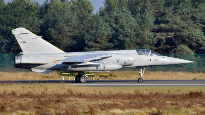 Photo ID 43799 by Radim Spalek. Spain Air Force Dassault Mirage F1M, C 14 38