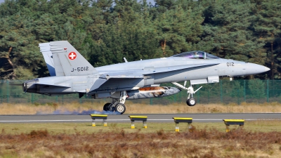 Photo ID 43801 by Radim Spalek. Switzerland Air Force McDonnell Douglas F A 18C Hornet, J 5012
