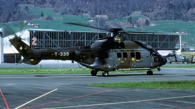 Photo ID 43904 by Joop de Groot. Switzerland Air Force Aerospatiale AS 532UL Cougar, T 339
