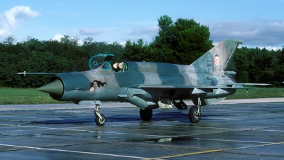 Photo ID 43978 by Joop de Groot. Croatia Air Force Mikoyan Gurevich MiG 21bisD, 122