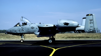 Photo ID 43997 by Joop de Groot. USA Air Force Fairchild A 10A Thunderbolt II, 82 0655