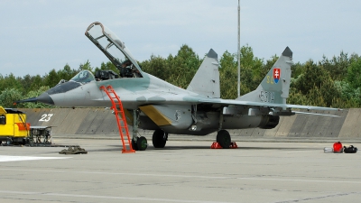 Photo ID 44061 by Radim Spalek. Slovakia Air Force Mikoyan Gurevich MiG 29UBS 9 51, 5304