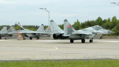 Photo ID 44063 by Radim Spalek. Slovakia Air Force Mikoyan Gurevich MiG 29AS, 3709