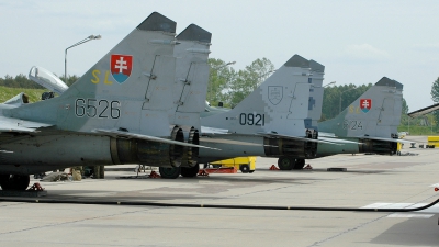 Photo ID 44062 by Radim Spalek. Slovakia Air Force Mikoyan Gurevich MiG 29AS, 6526