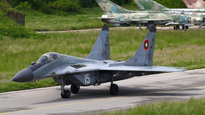 Photo ID 44272 by Alexander Mladenov. Bulgaria Air Force Mikoyan Gurevich MiG 29A 9 12A, 15