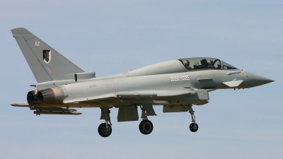 Photo ID 549 by Tom Gibbons. UK Air Force Eurofighter Typhoon T1, ZJ811