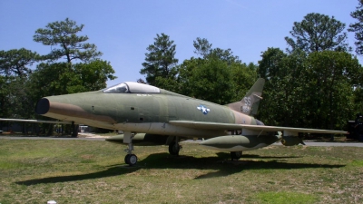 Photo ID 5507 by Harold V. Arkenbout. USA Air Force North American F 100C Super Sabre, 54 1986