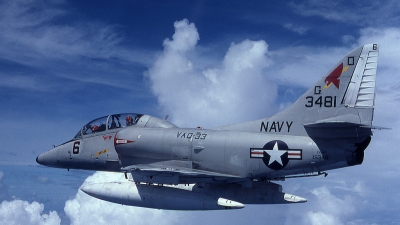 Photo ID 44767 by Rick Morgan. USA Navy Douglas EA 4F Skyhawk, 153481