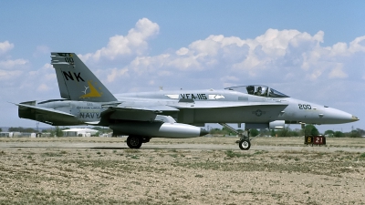 Photo ID 44741 by David F. Brown. USA Navy McDonnell Douglas F A 18C Hornet, 163719