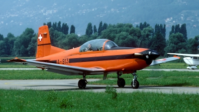 Photo ID 45060 by Joop de Groot. Switzerland Air Force Pilatus PC 7 Turbo Trainer, A 913